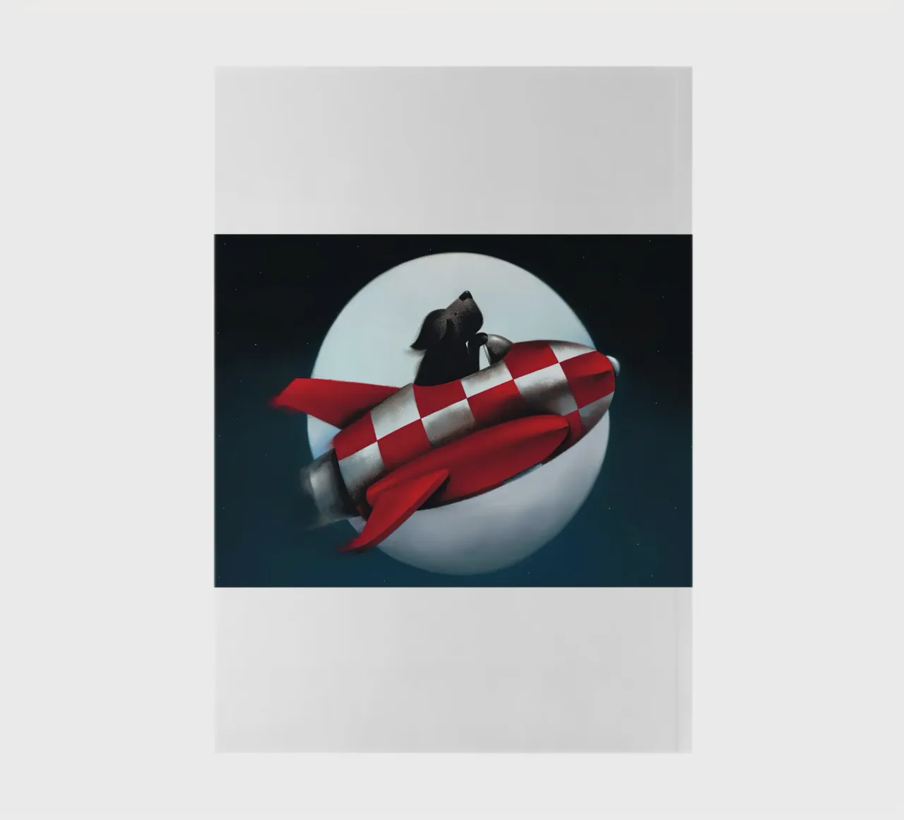 Doug Hyde to the Moon and Back notebook by Spencer Farrell2