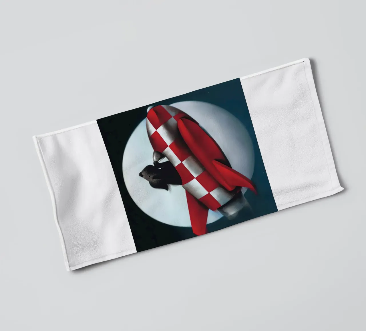 Doug Hyde to the Moon and Back towel by Spencer Farrell2