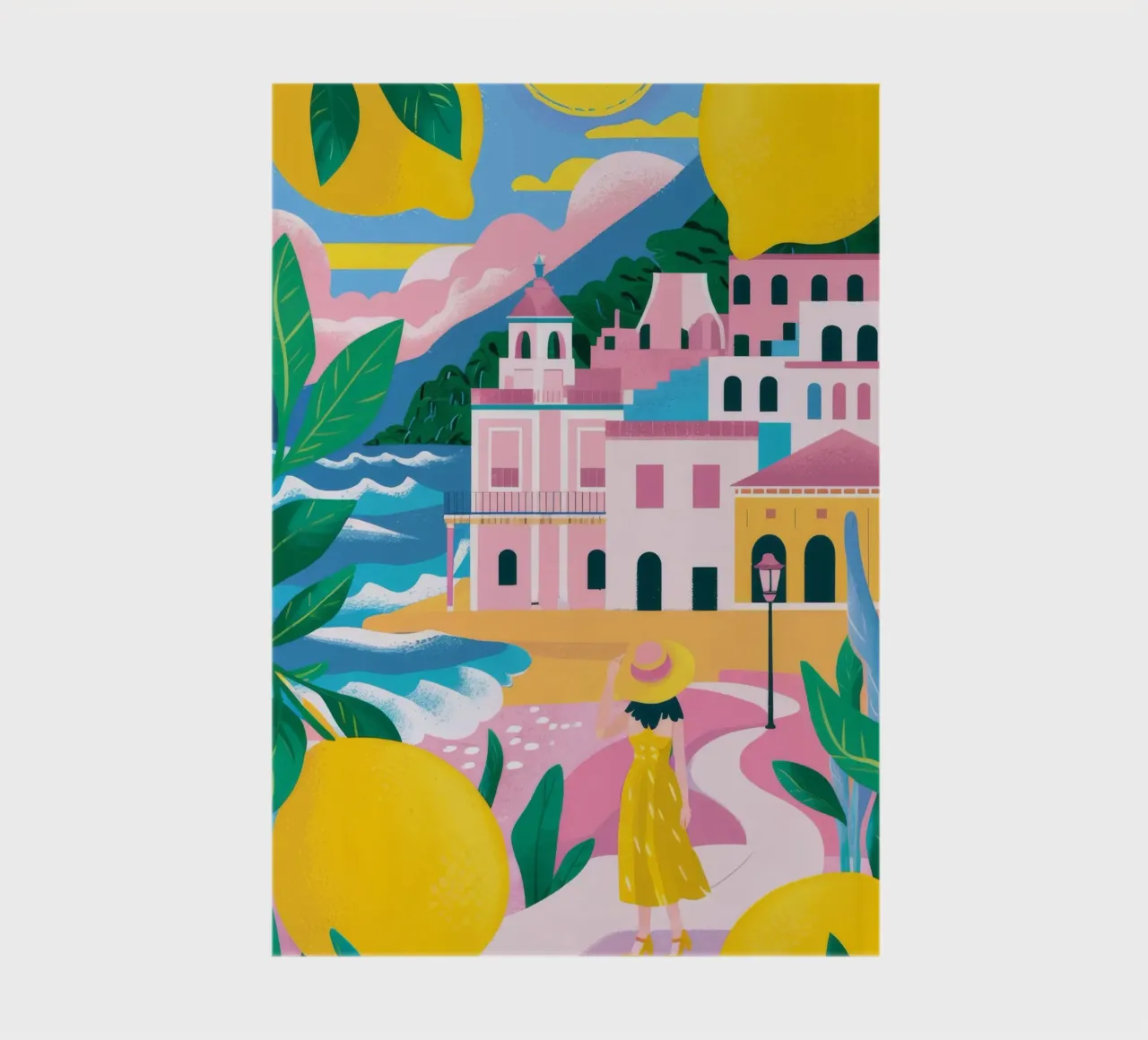 Citrus Coast Panorama notebook by Lumi Eyes