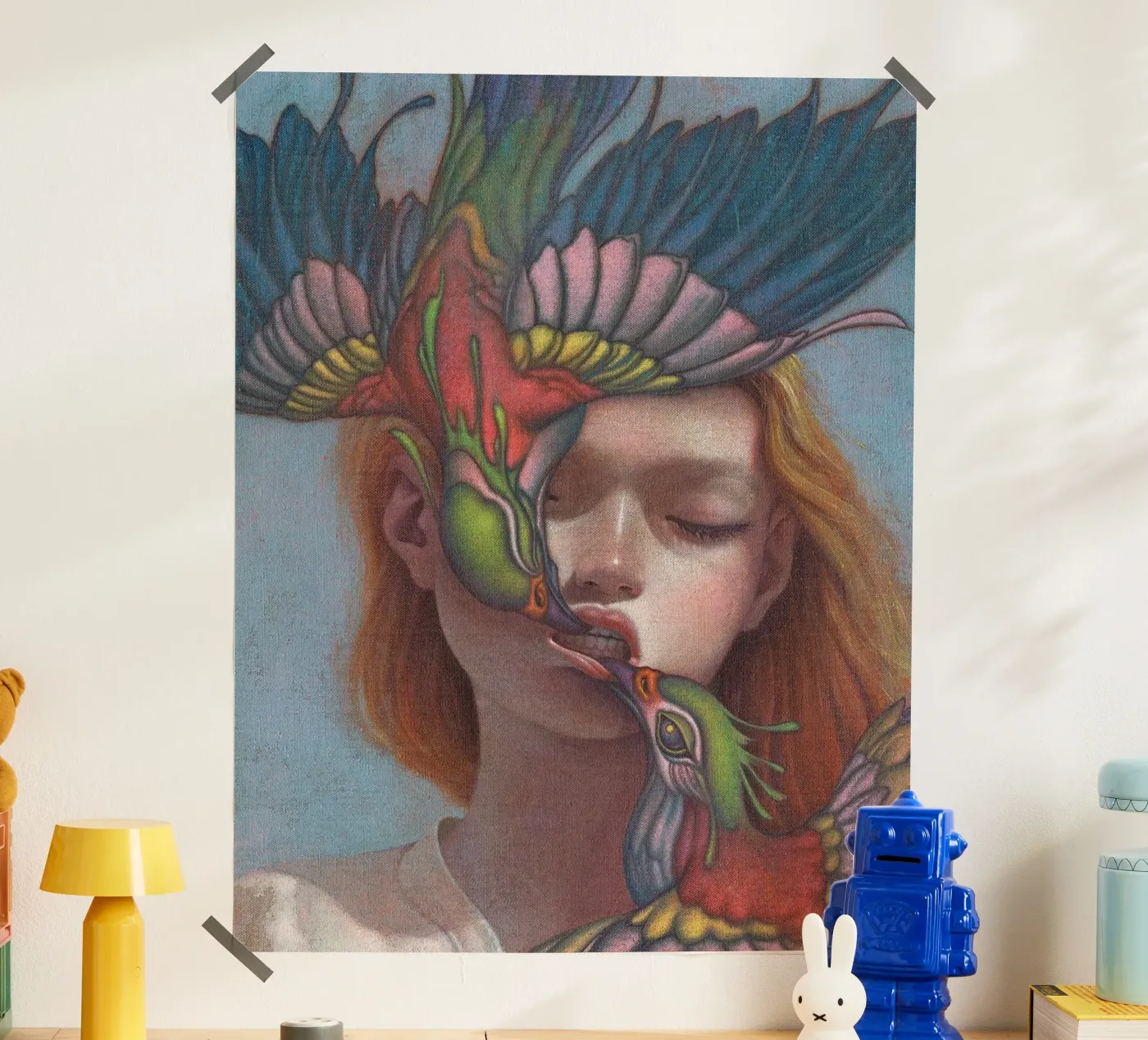 James Jean Lory poster da Kunzeworld