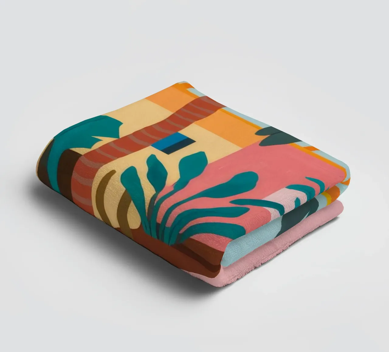 Sonnenuntergangspromenade Handtuch von Lumi Eyes