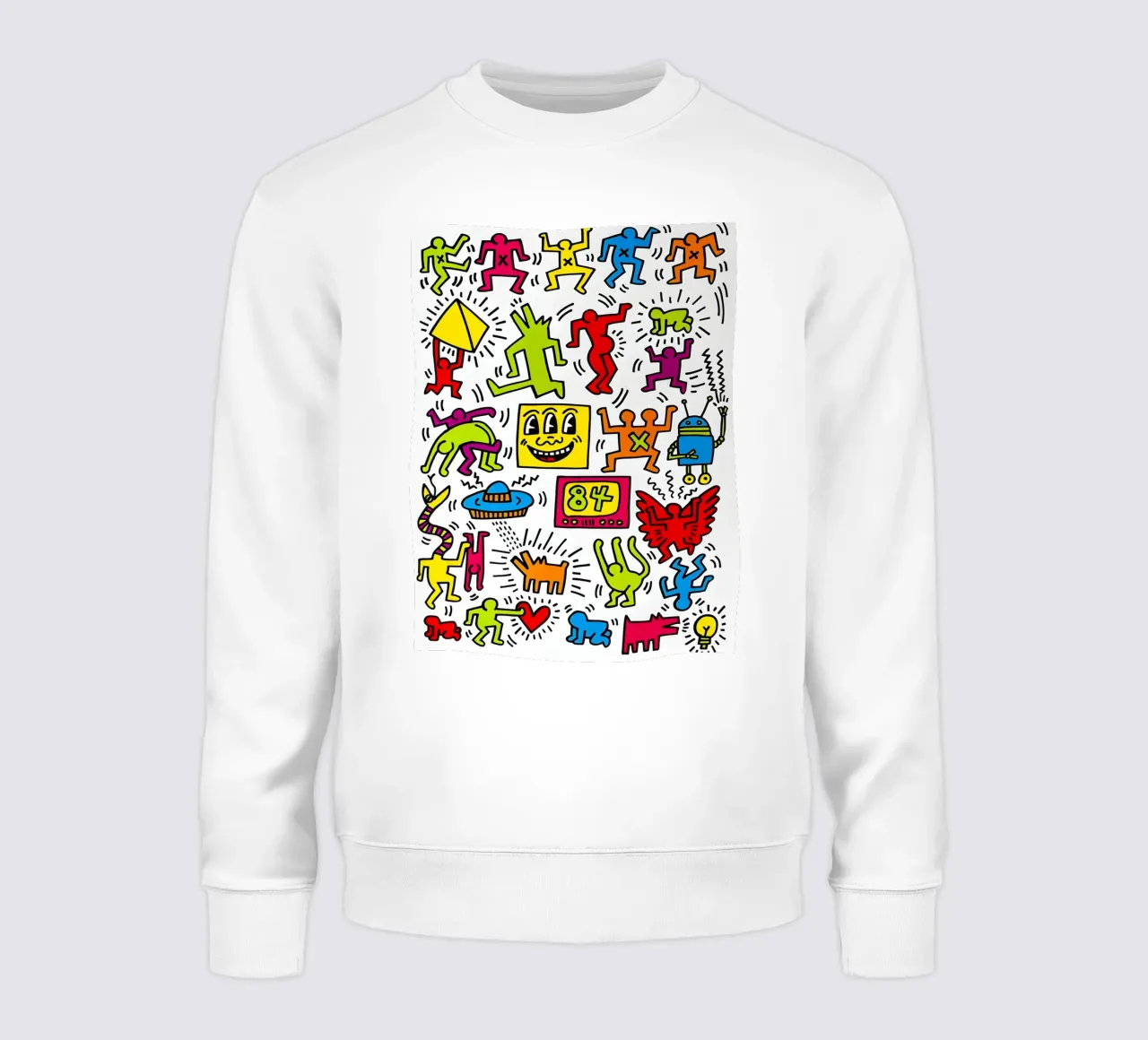 KH - Abstract Mode Sweatshirt von SRI WEDARI GALLERY