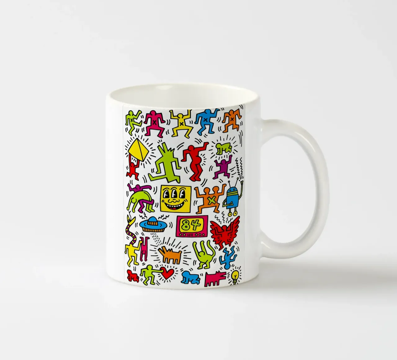 KH - Modalità astratta tazza in ceramica da SRI WEDARI GALLERY