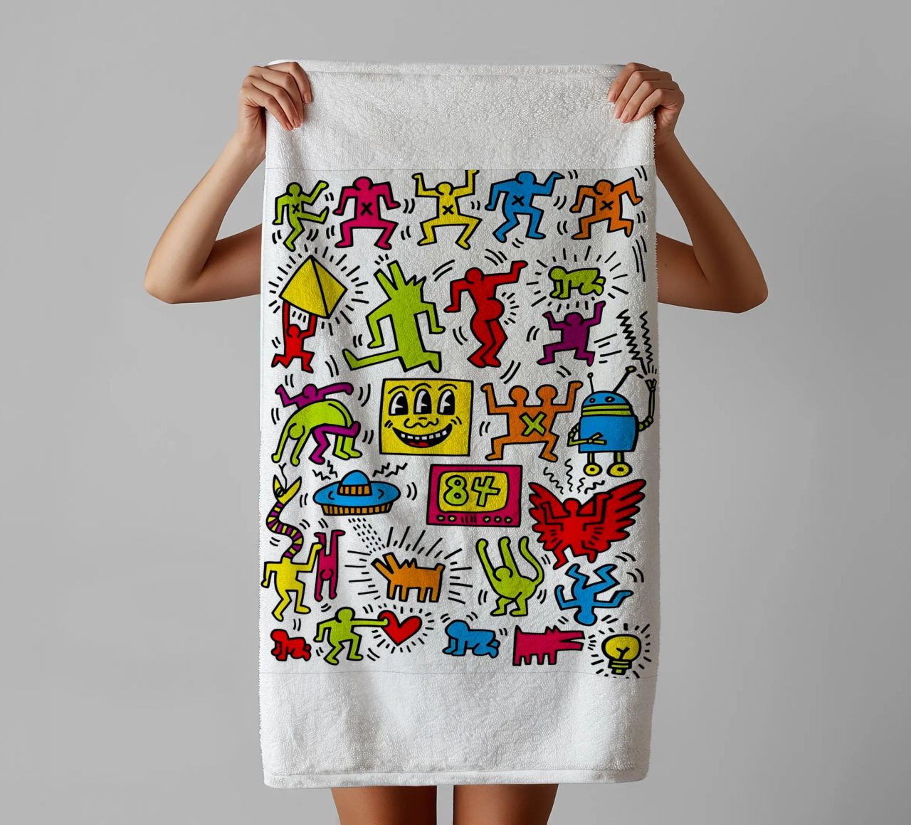 KH - Abstract Mode towel by SRI WEDARI GALLERY