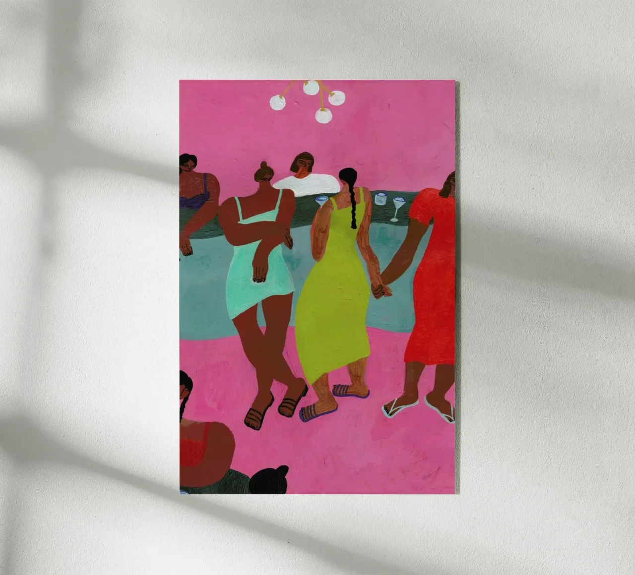 At the Bar plexiglass da Nudes and Croissants