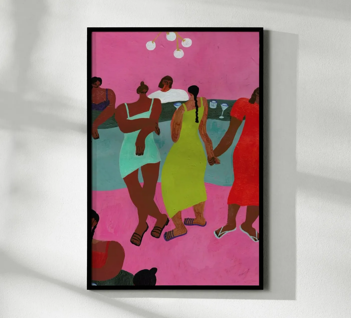 At the Bar poster da Nudes and Croissants