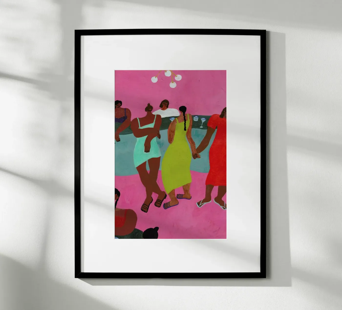 At the Bar poster da Nudes and Croissants