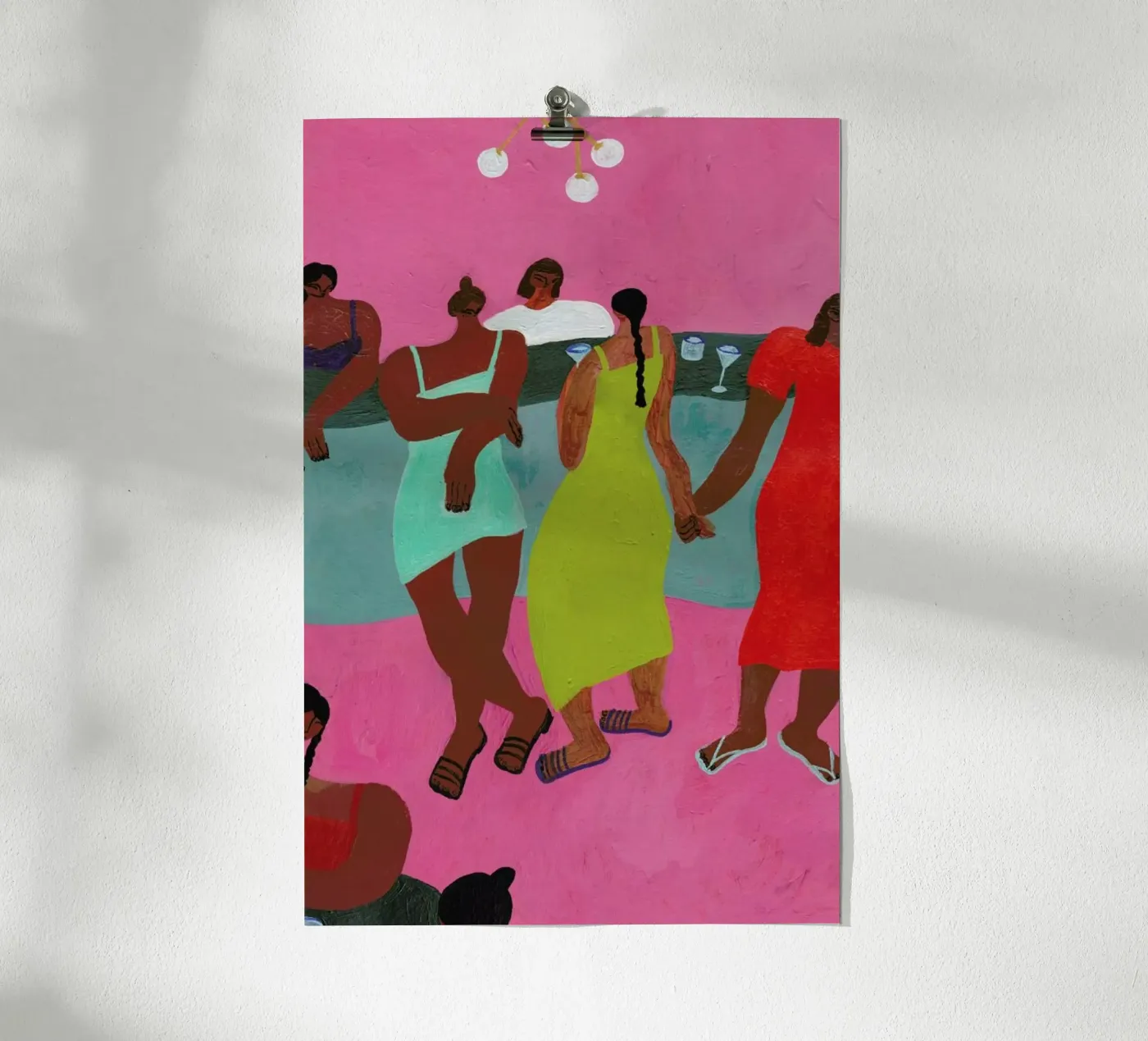 At the Bar poster da Nudes and Croissants