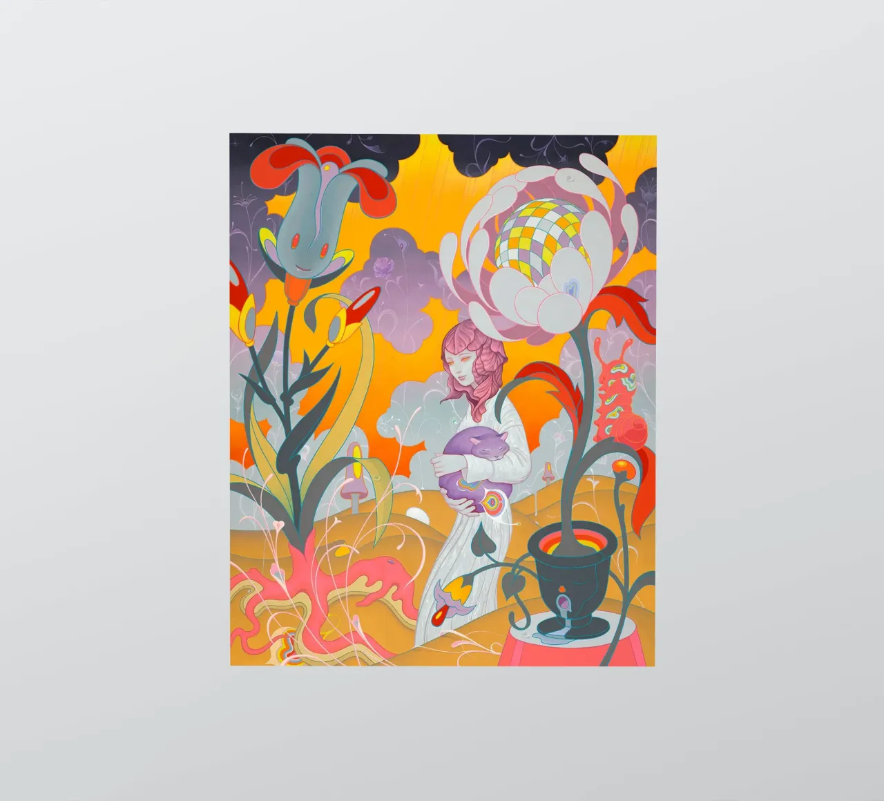 James Jean Kitten Rescue sticker by Kunzeworld