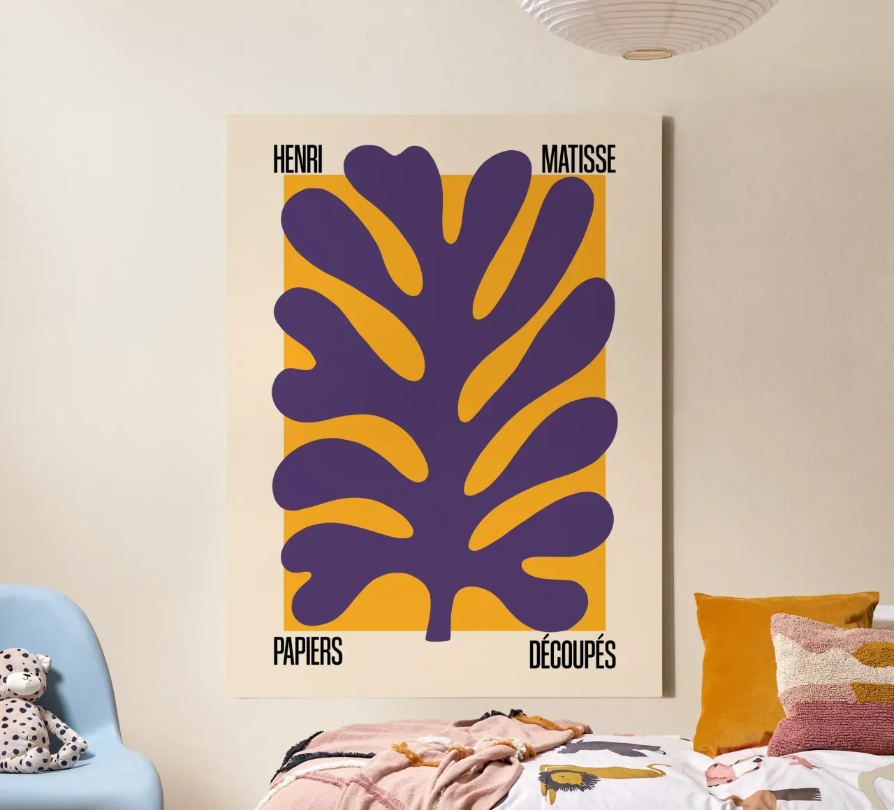 The Art of Silence canvas with Floater frame by SMPLE