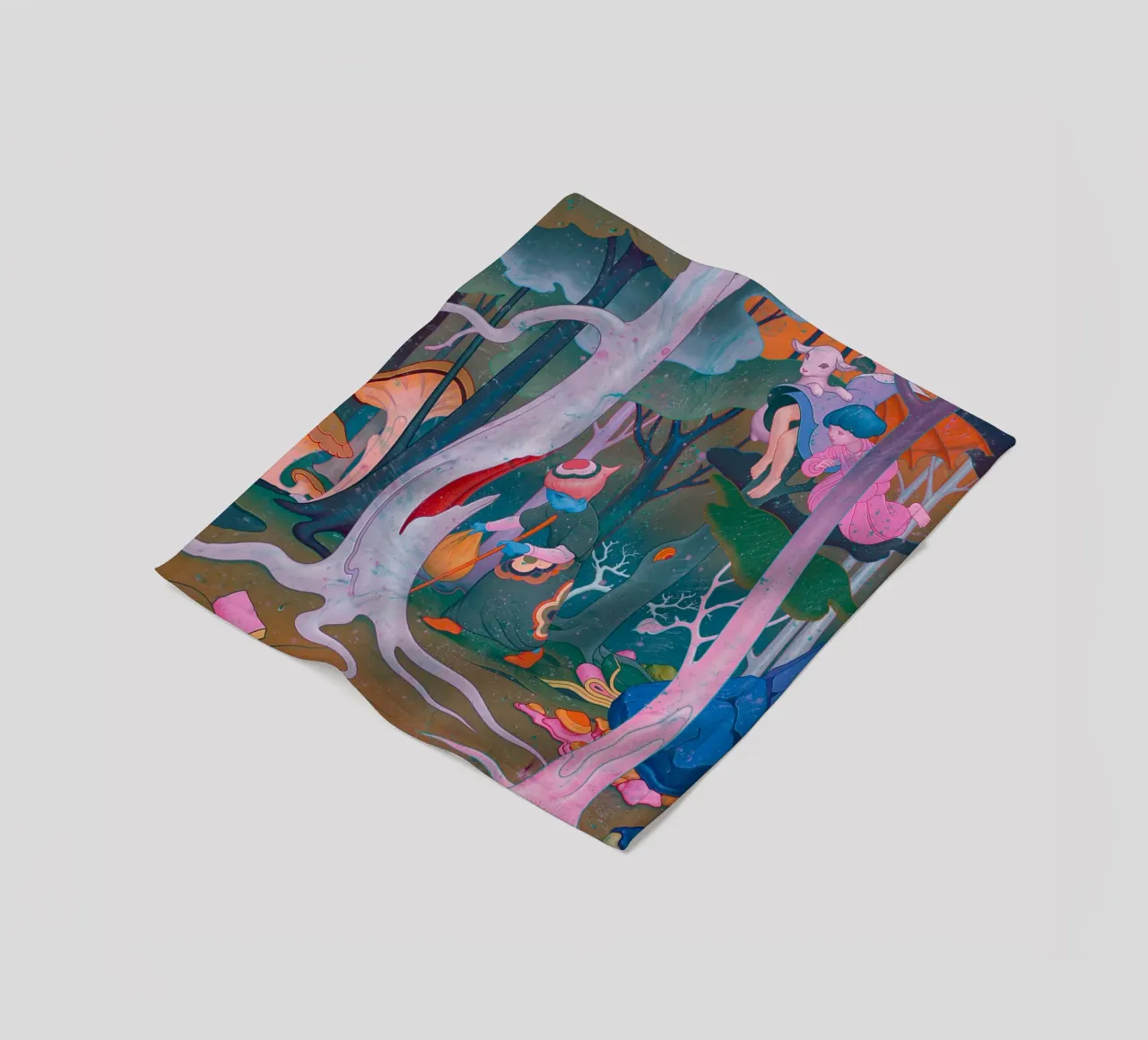 James Jean Smuggler coperta in pile da Kunzeworld