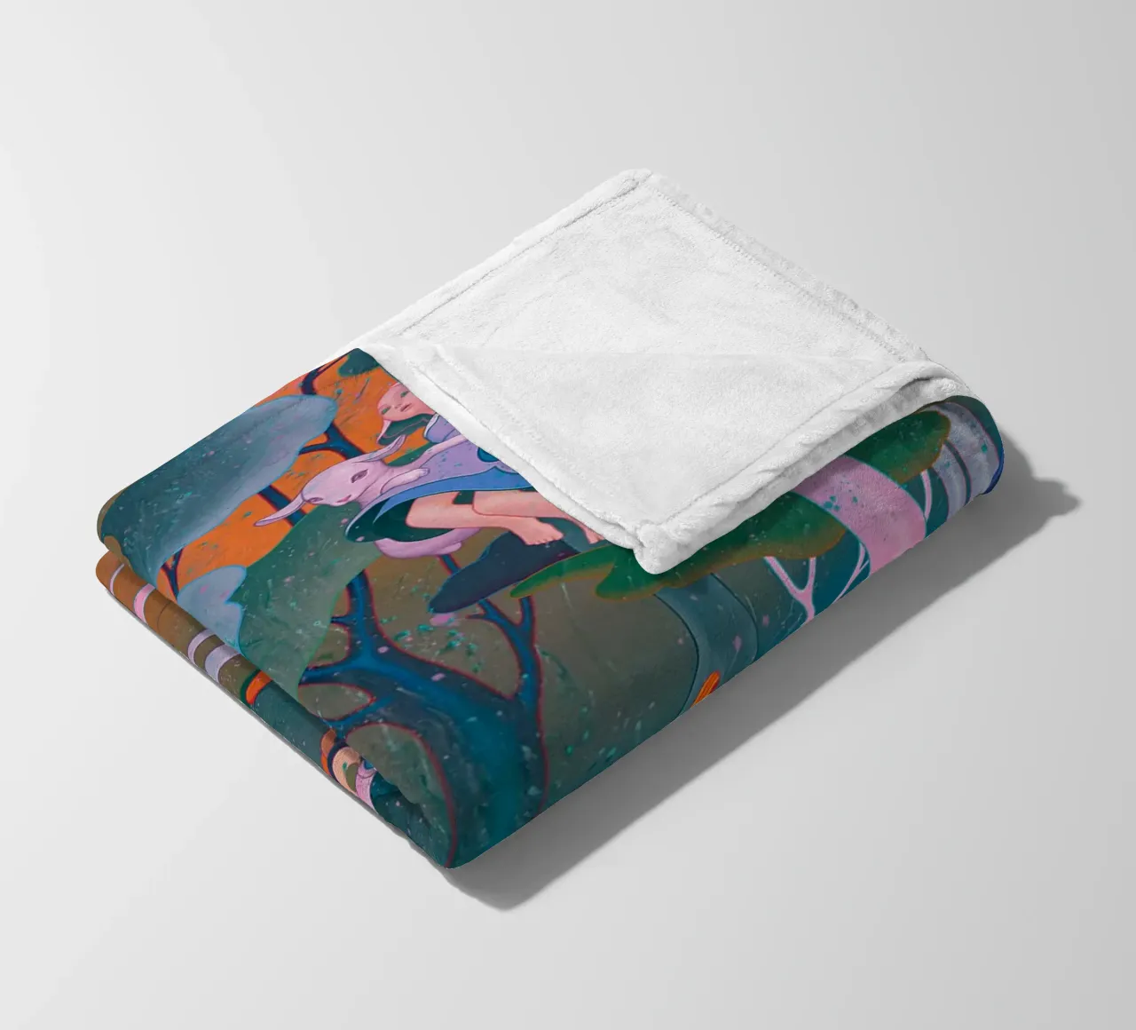 James Jean Smuggler coperta in pile da Kunzeworld