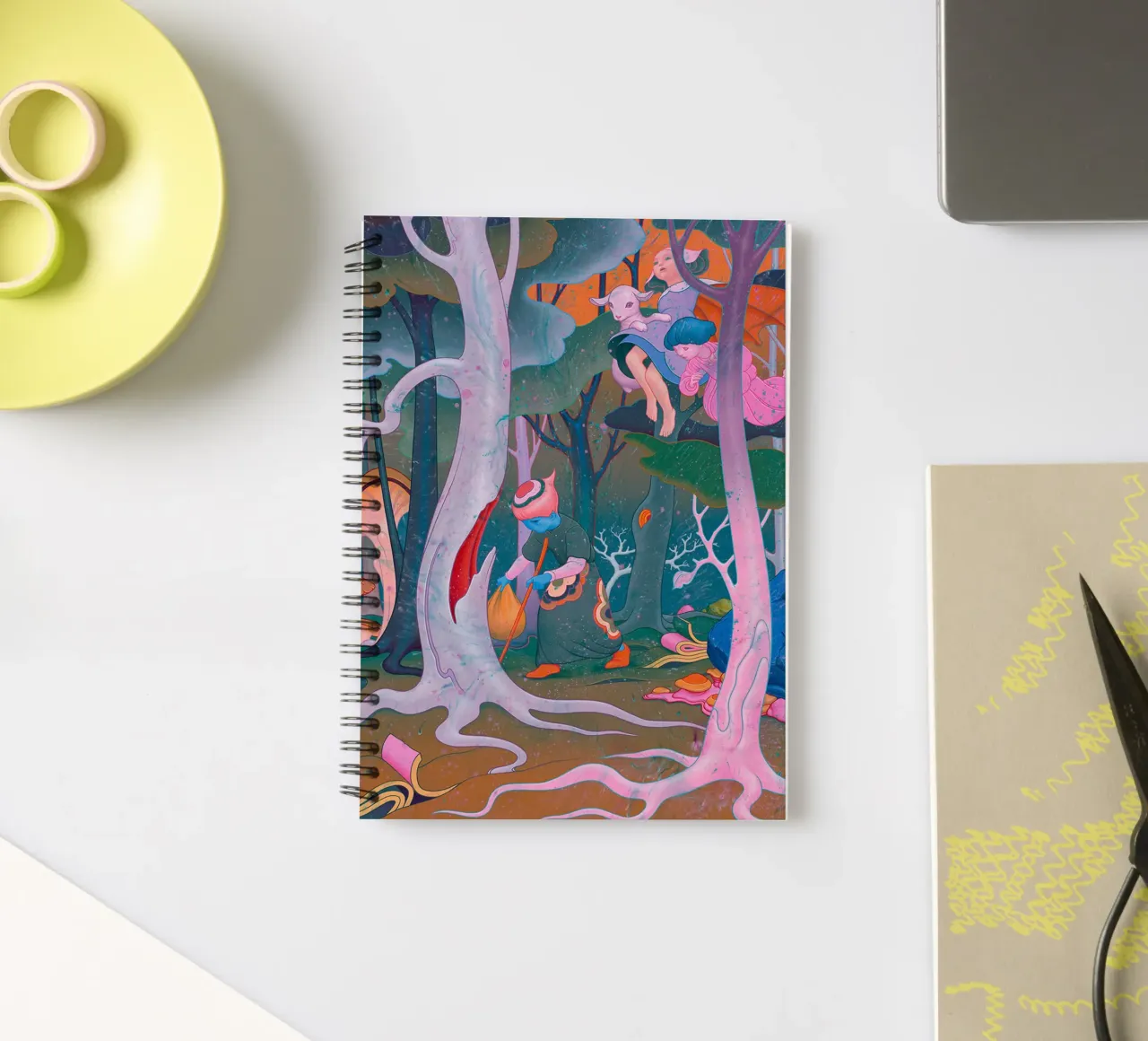 James Jean Smuggler spiral notebook by Kunzeworld