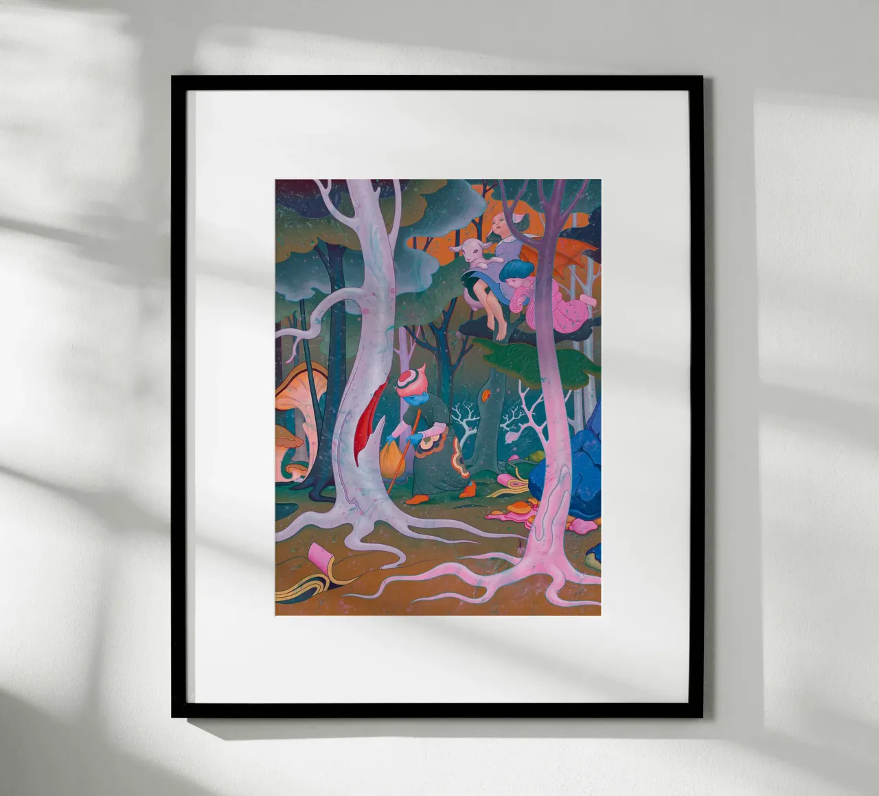 James Jean Smuggler poster con telaio in plastica da Kunzeworld