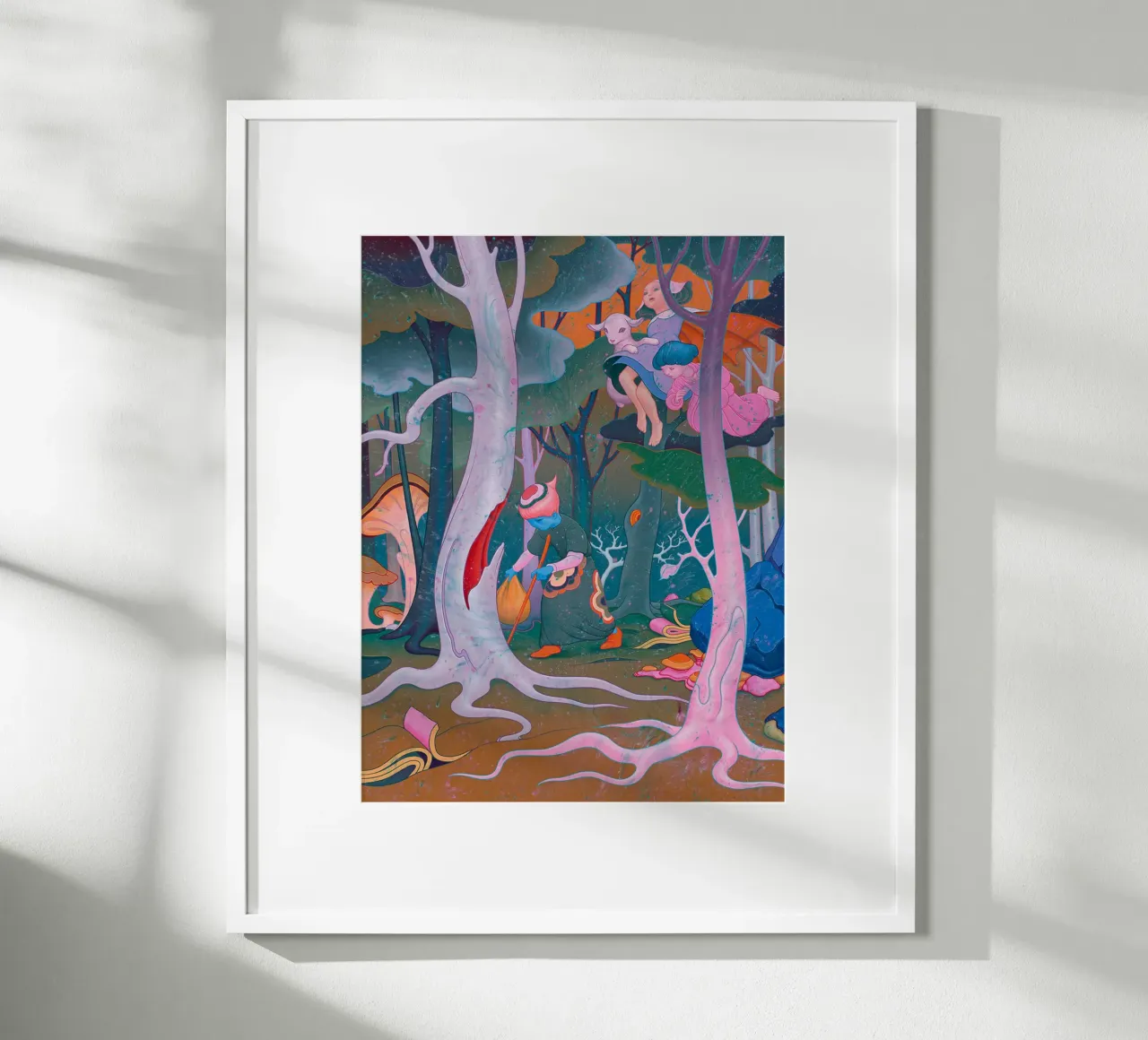 James Jean Smuggler poster con telaio in plastica da Kunzeworld