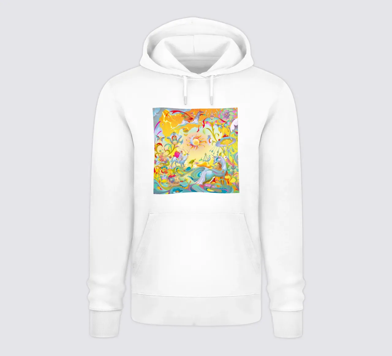 James Jean Soleluna felpa con cappuccio da Kunzeworld