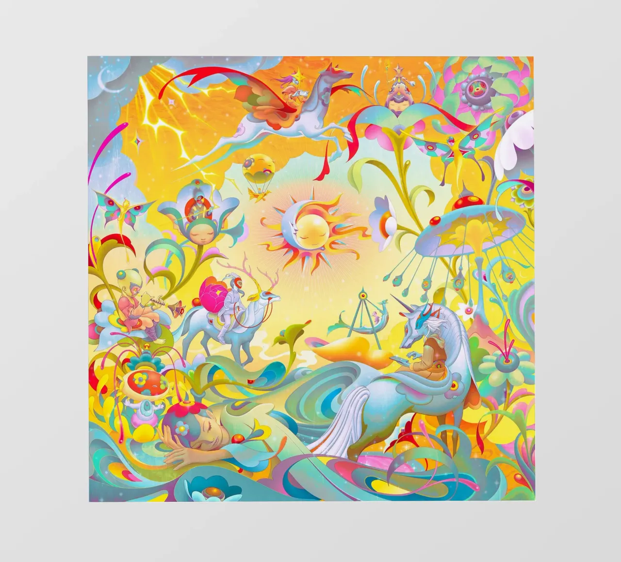 James Jean Soleluna pellicola backlit da Kunzeworld