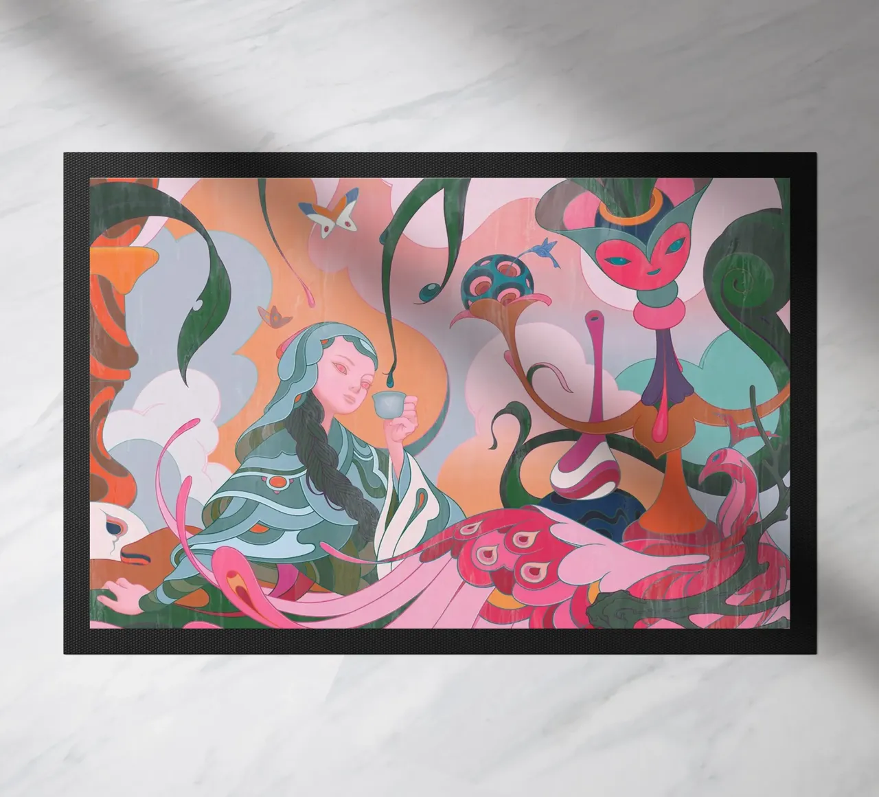 L'ora del tè di James Jean zerbino da Kunzeworld