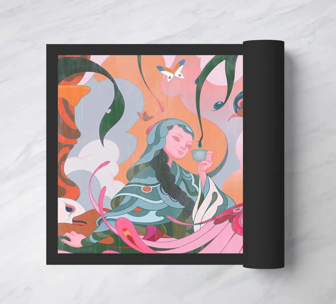 L'ora del tè di James Jean zerbino da Kunzeworld
