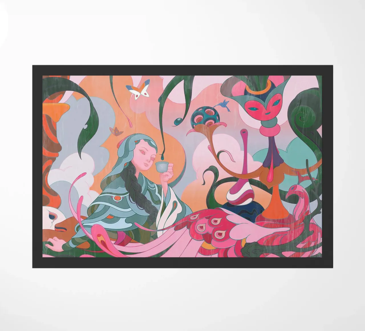 L'ora del tè di James Jean zerbino da Kunzeworld