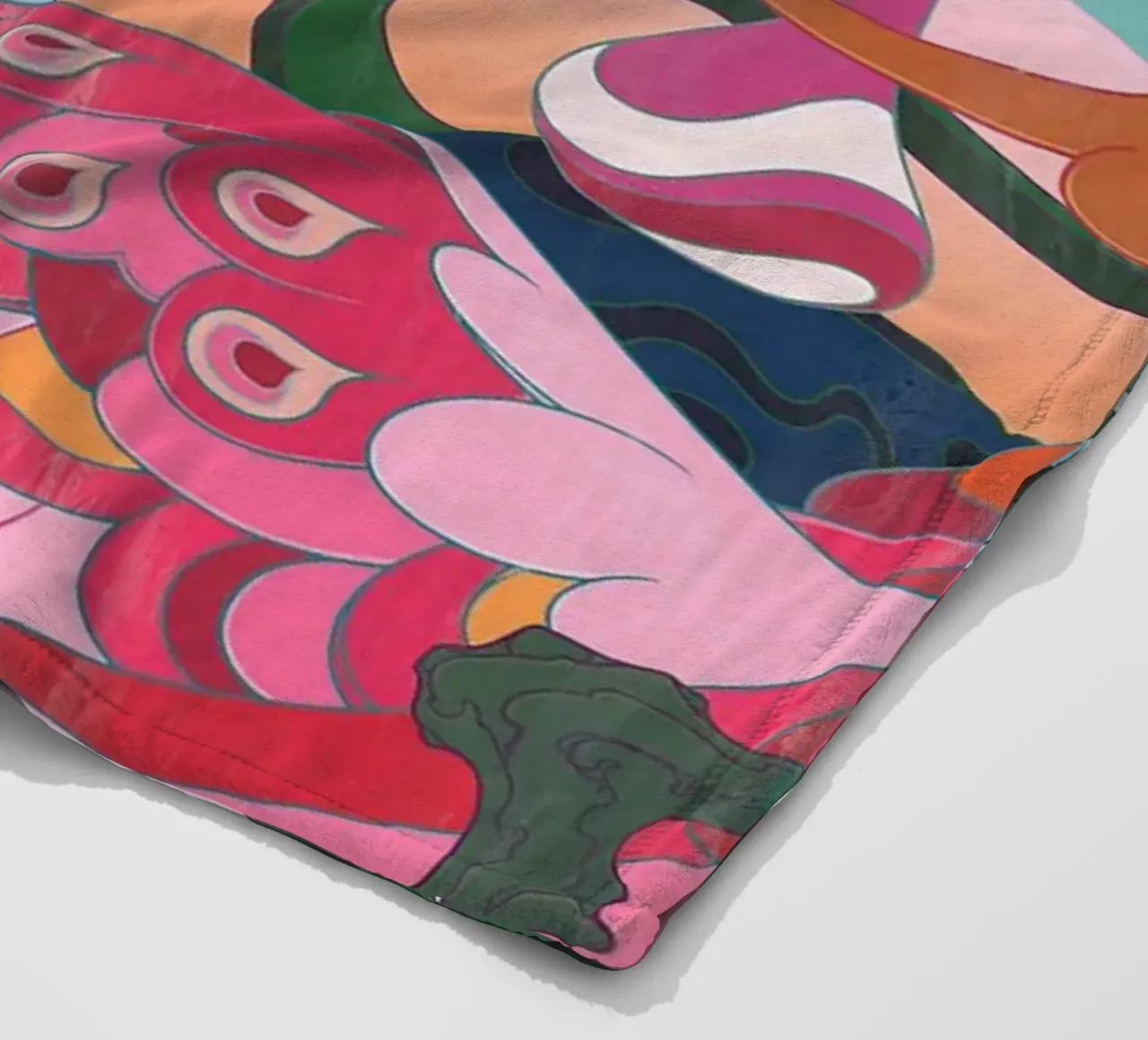 James-Jean-Teezeit Fleecedecke von Kunzeworld