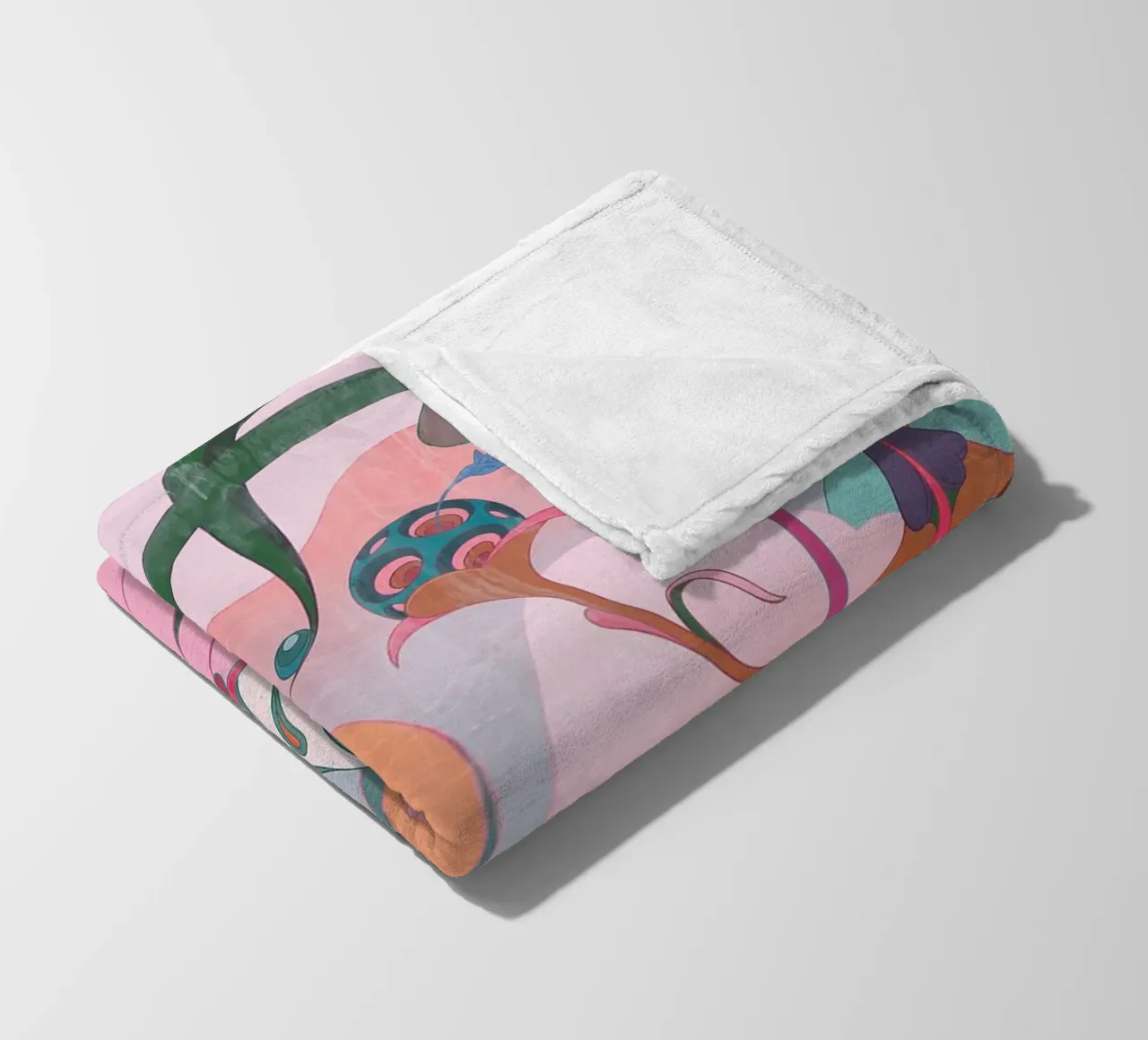 James-Jean-Teezeit Fleecedecke von Kunzeworld
