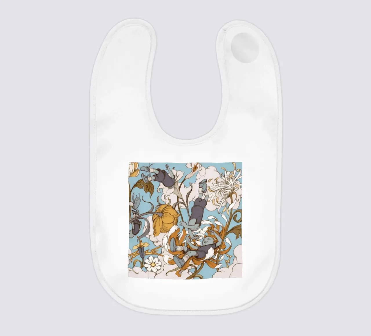 James Jean I figli dei fiori bavaglino da Kunzeworld