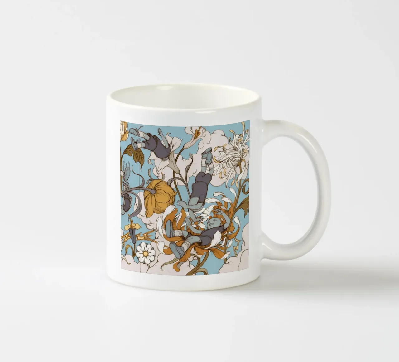 James Jean I figli dei fiori tazza in ceramica da Kunzeworld