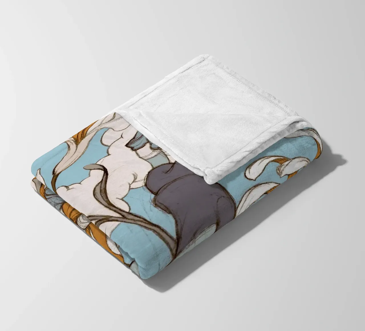 James Jean I figli dei fiori coperta in pile da Kunzeworld