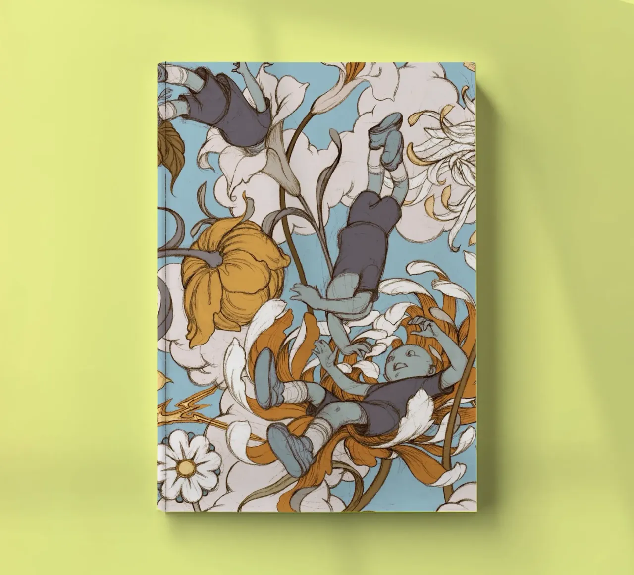 James Jean The Flower Kids carnet de notes de Kunzeworld