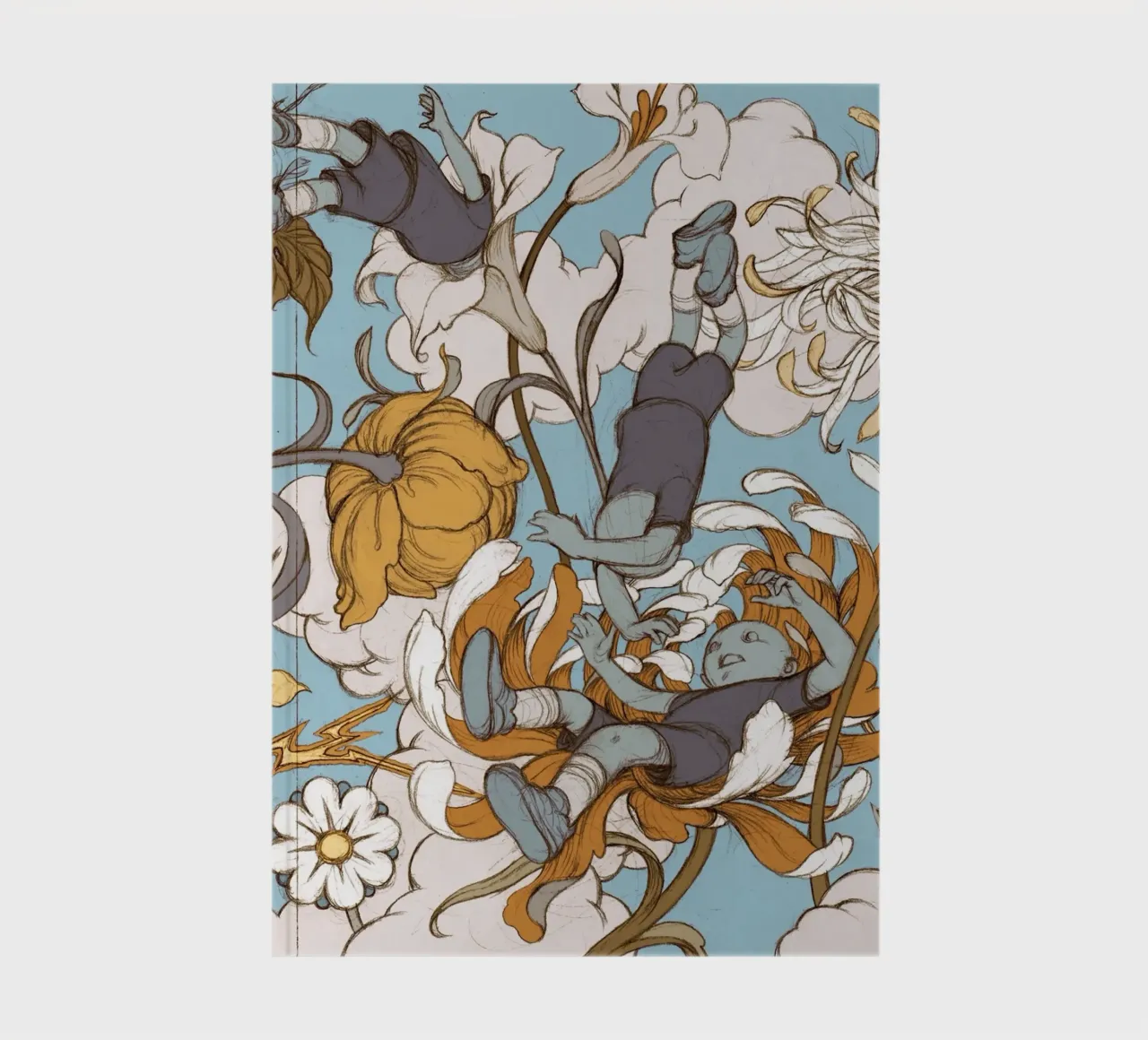 James Jean Die Blumenkinder Notizbuch von Kunzeworld