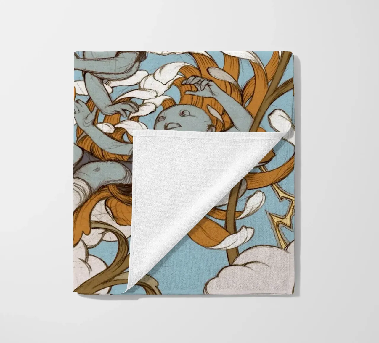 James Jean I figli dei fiori telo mare da Kunzeworld