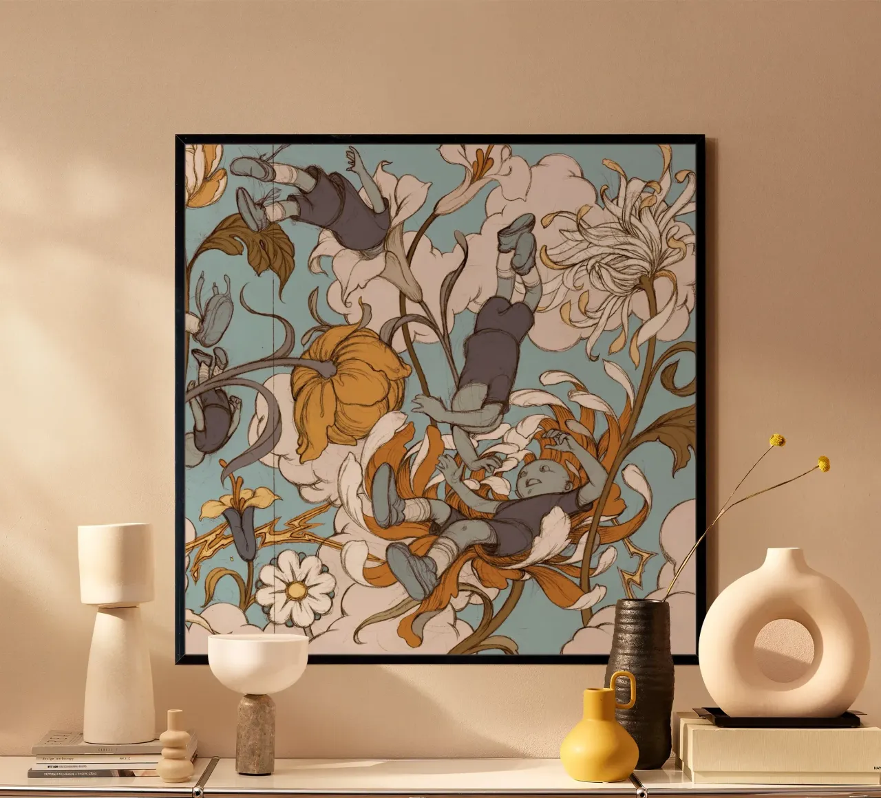 James Jean I figli dei fiori carta hahnemühle da Kunzeworld