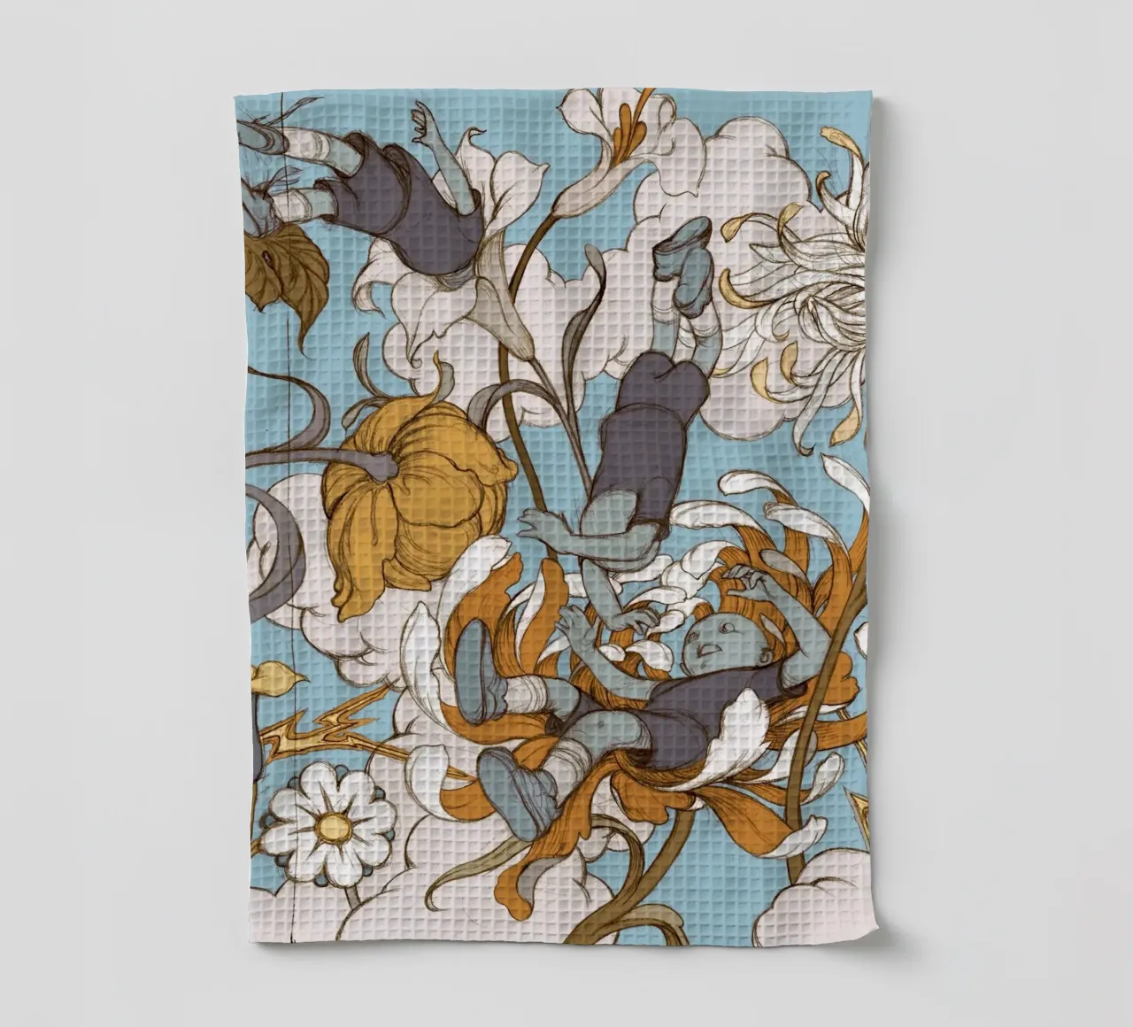 James Jean I figli dei fiori canovaccio da cucina da Kunzeworld
