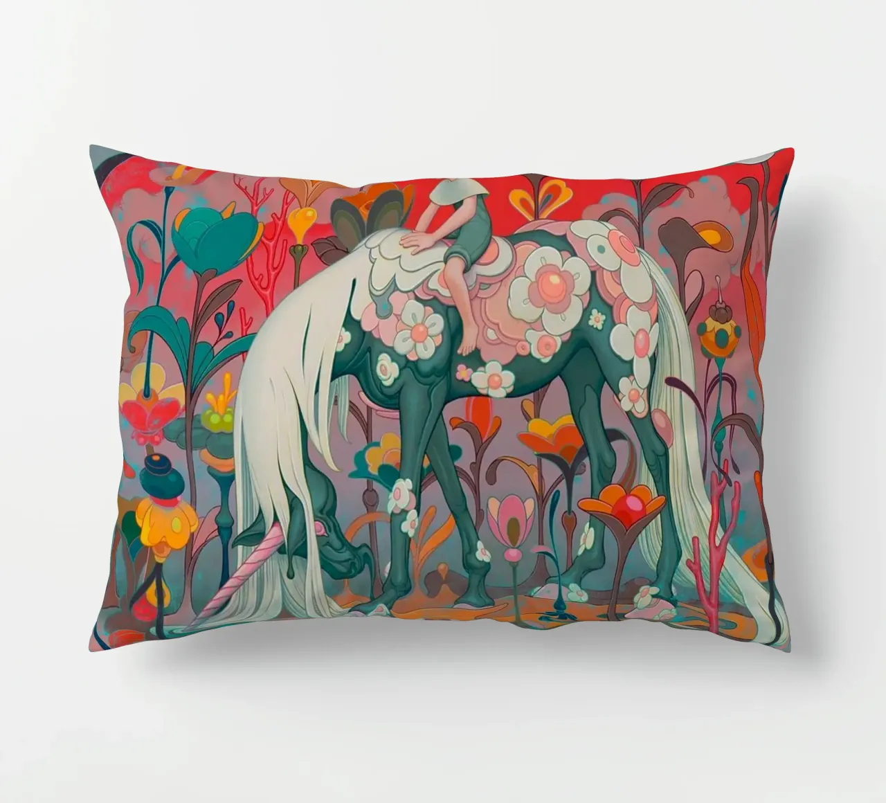 James Jean Traveller cuscino da Kunzeworld