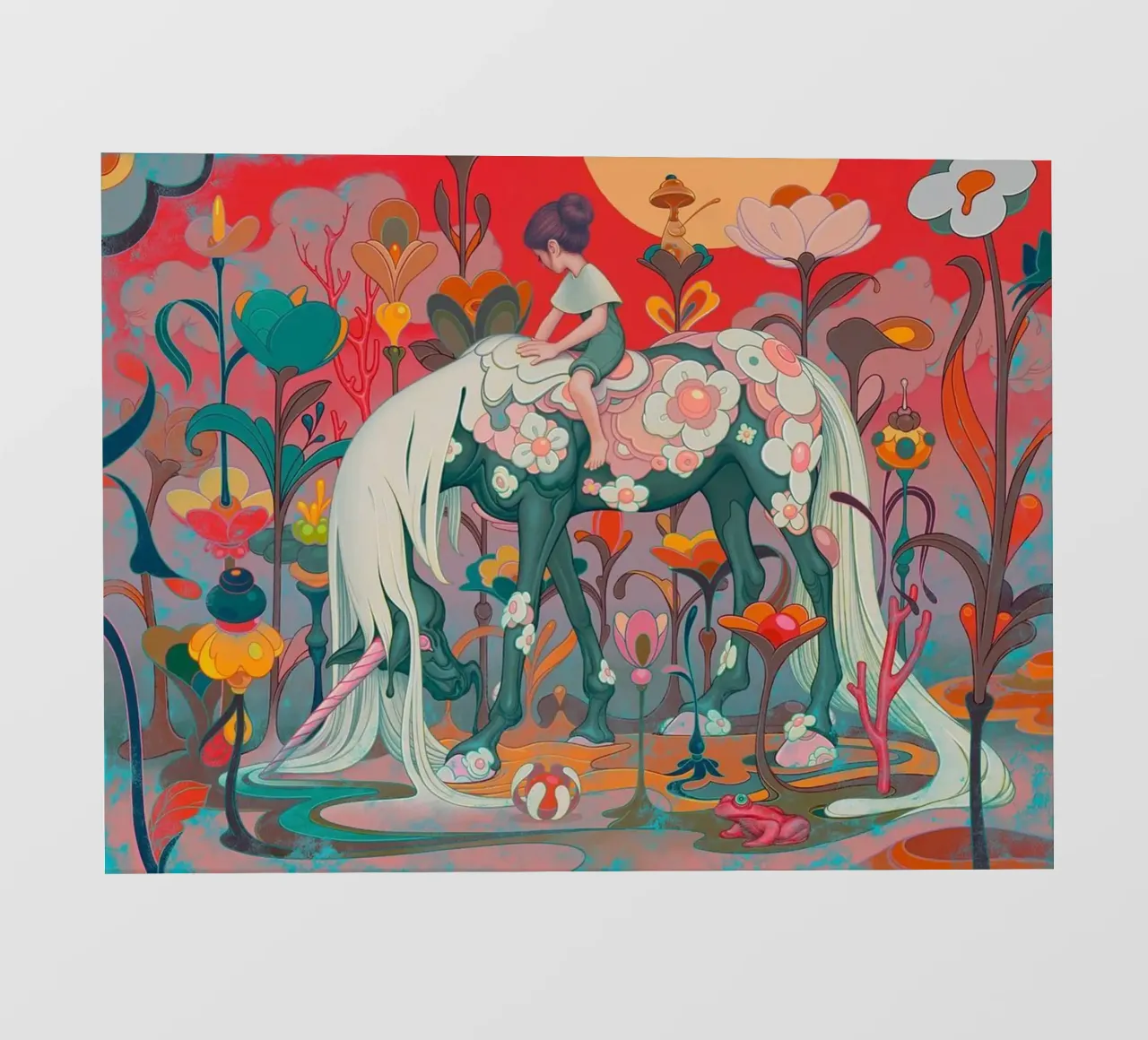 James Jean Traveller pellicola backlit da Kunzeworld