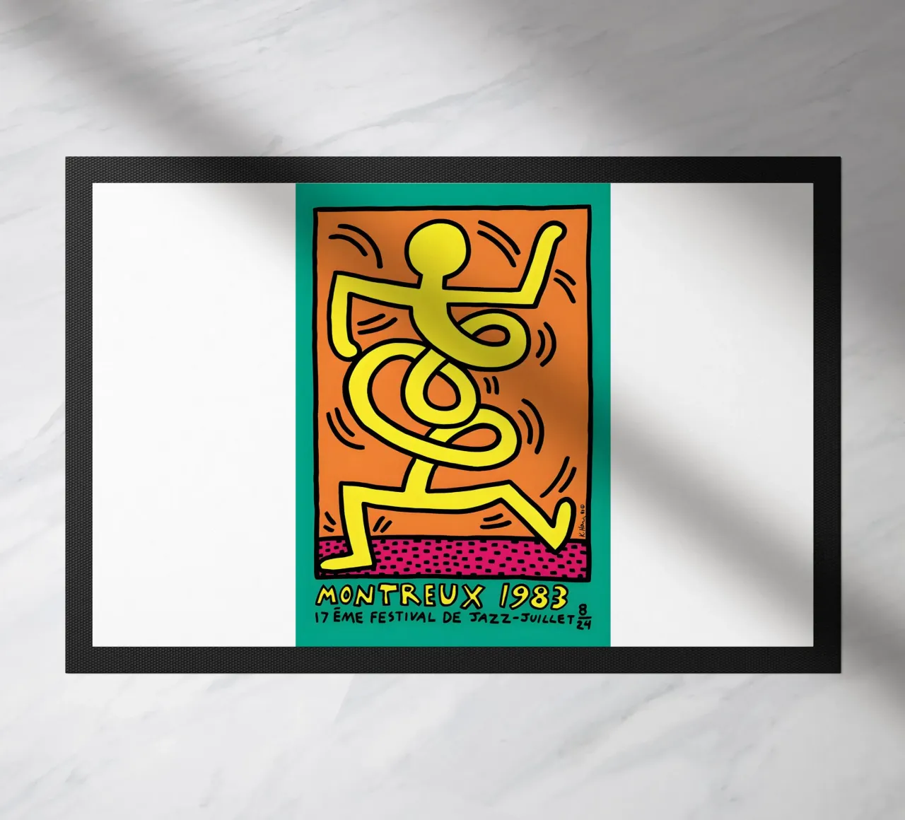 KH - 1983 Poster doormat by SRI WEDARI GALLERY