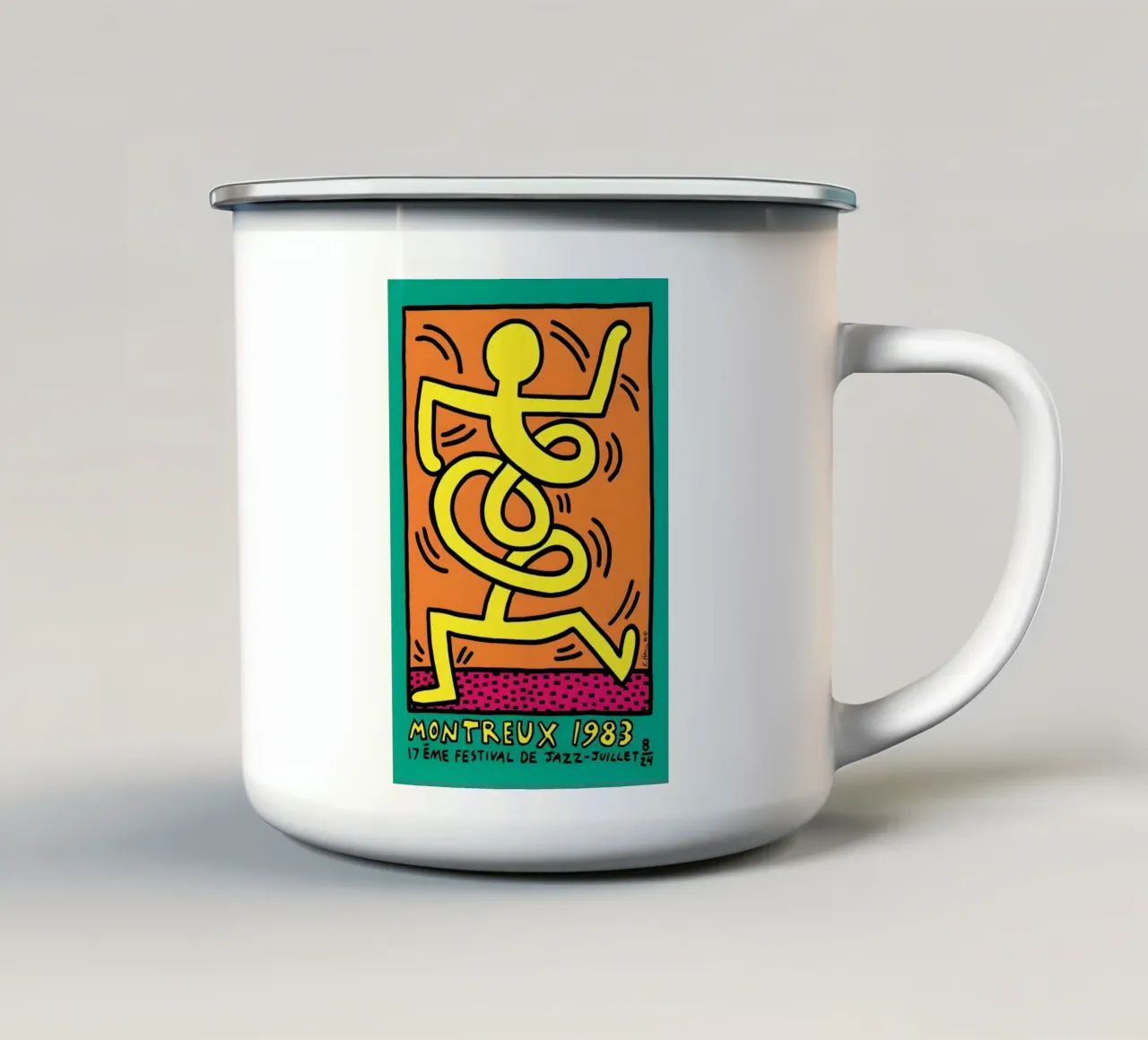 KH - Poster 1983 tazza in smalto da SRI WEDARI GALLERY
