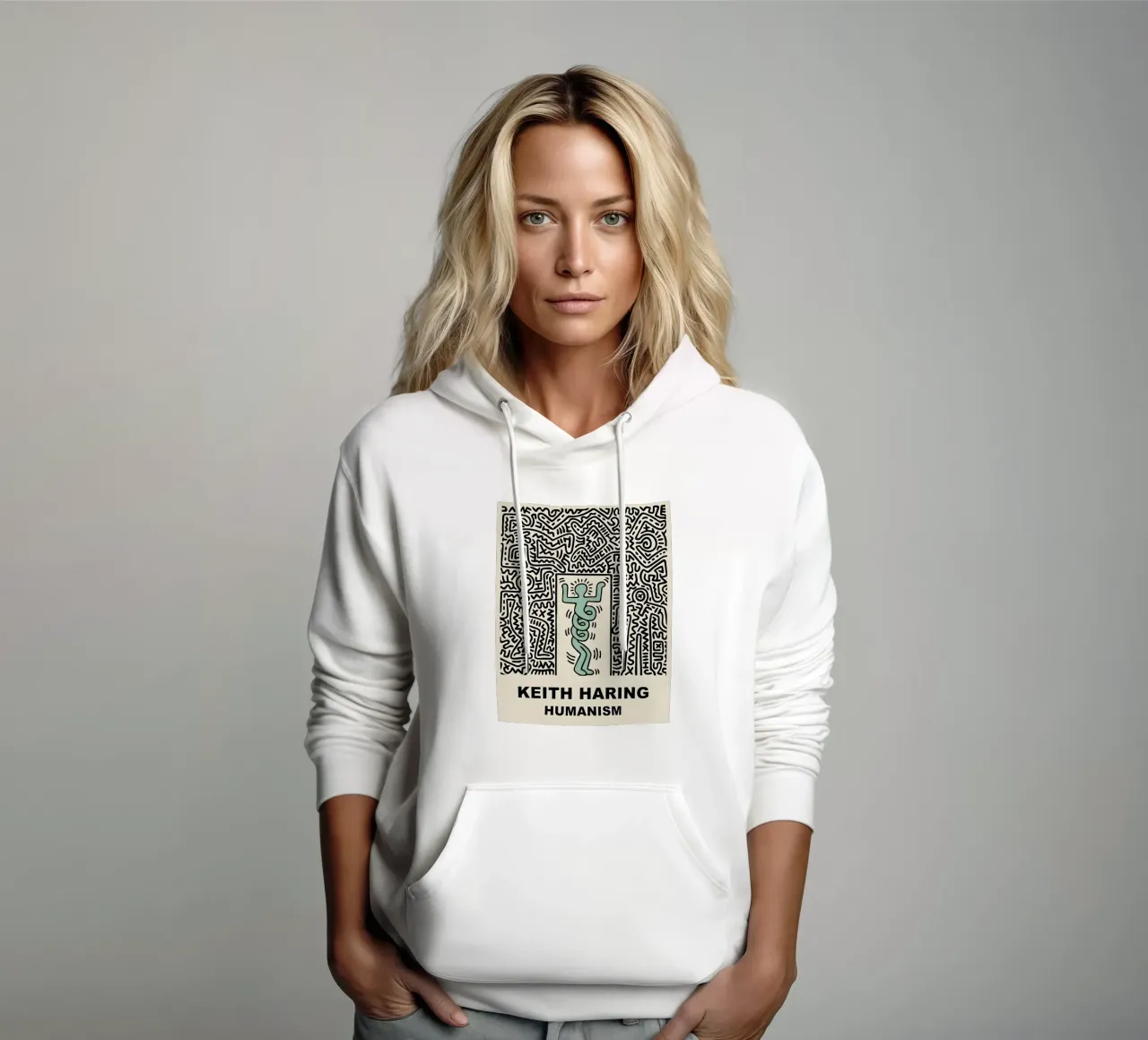KH - Umanesimo felpa con cappuccio da SRI WEDARI GALLERY