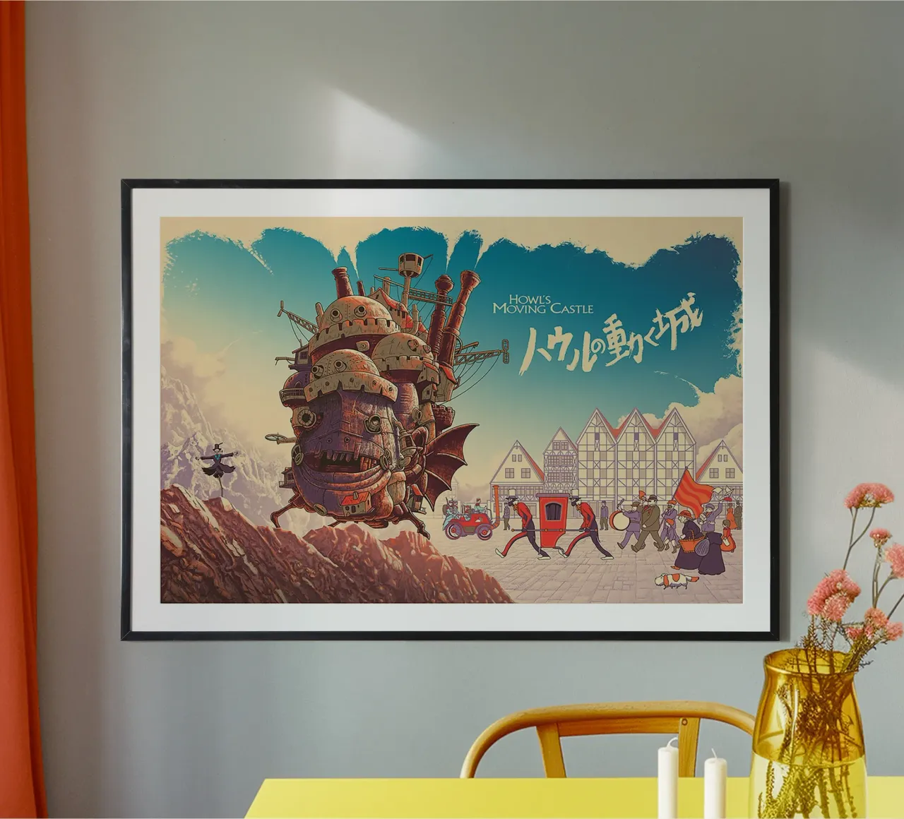 Howl’s Moving Castle poster da Attaboy Dsgn
