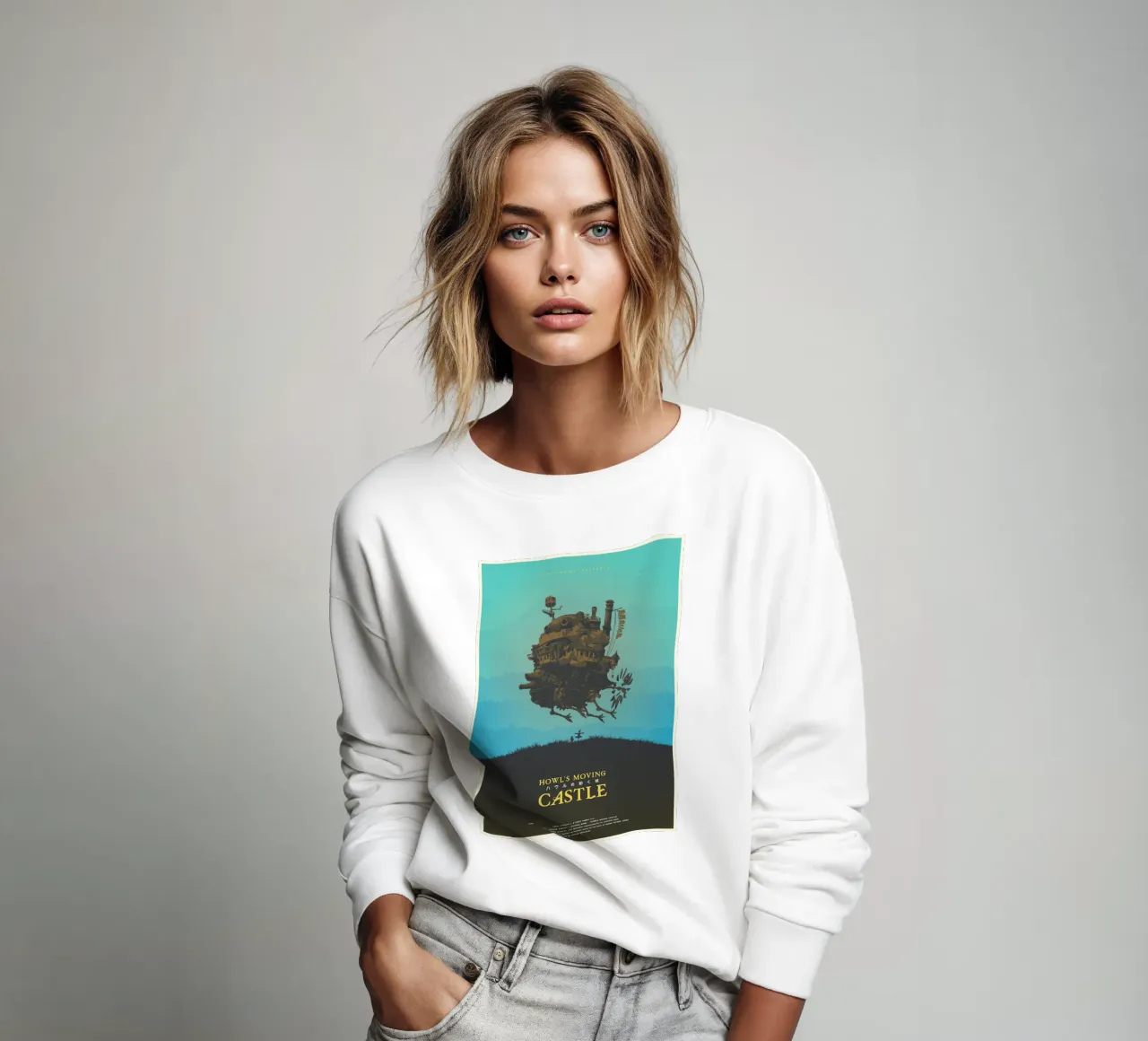 Howl’s Moving Castle felpa da Attaboy Dsgn