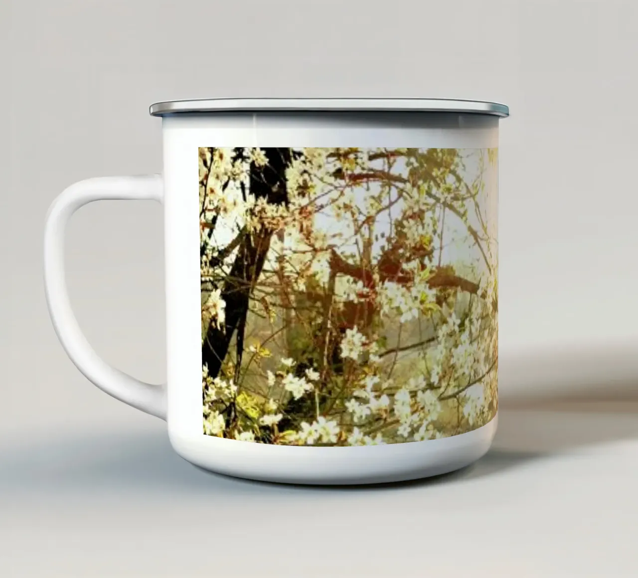 Hope tazza in smalto da Angelo Cerantola