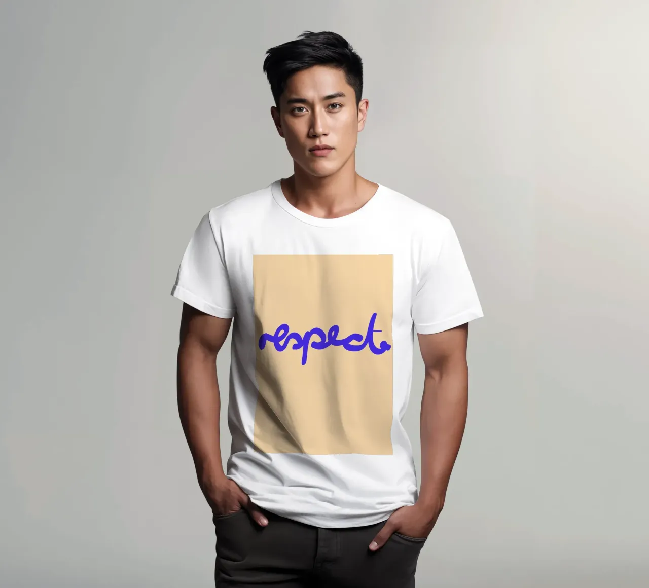 respect. (mehrere Varianten verfügbar) t-shirt da FRICKE DESIGN