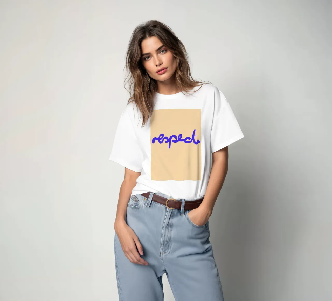 respect. (mehrere Varianten verfügbar) t-shirt da FRICKE DESIGN