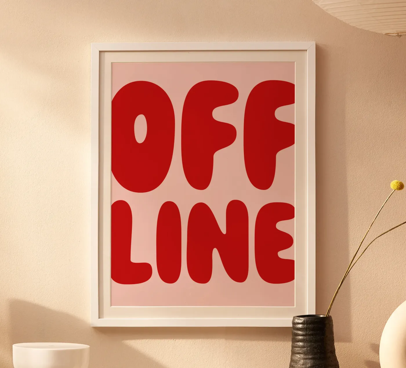 offline poster by be.