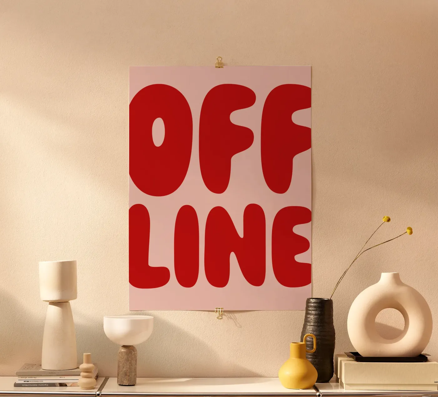 offline poster de be.