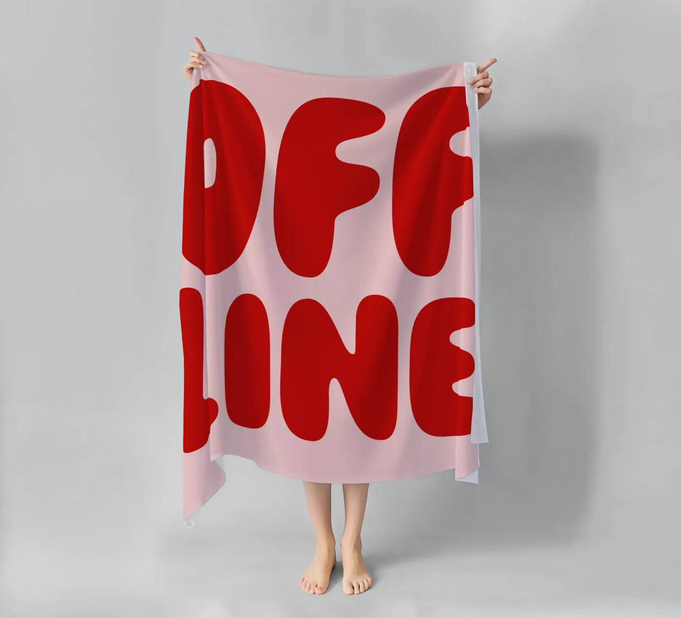 offline Strandtuch von be.