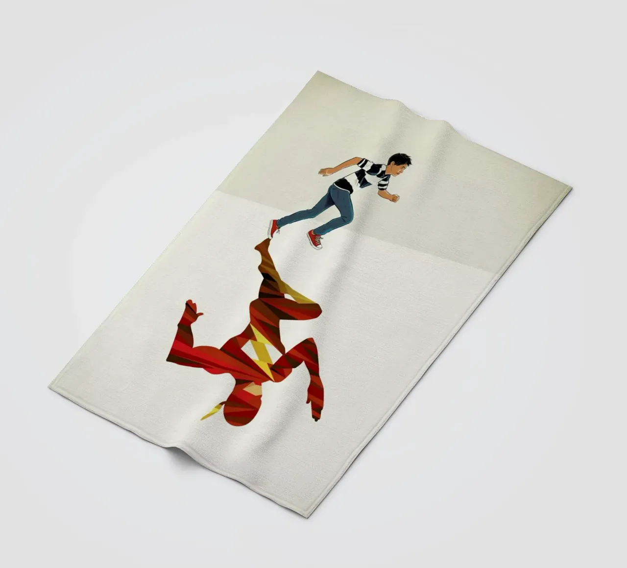 Super Shadows Scarlet Speedster 2 coperta in pile da Jason Ratliff