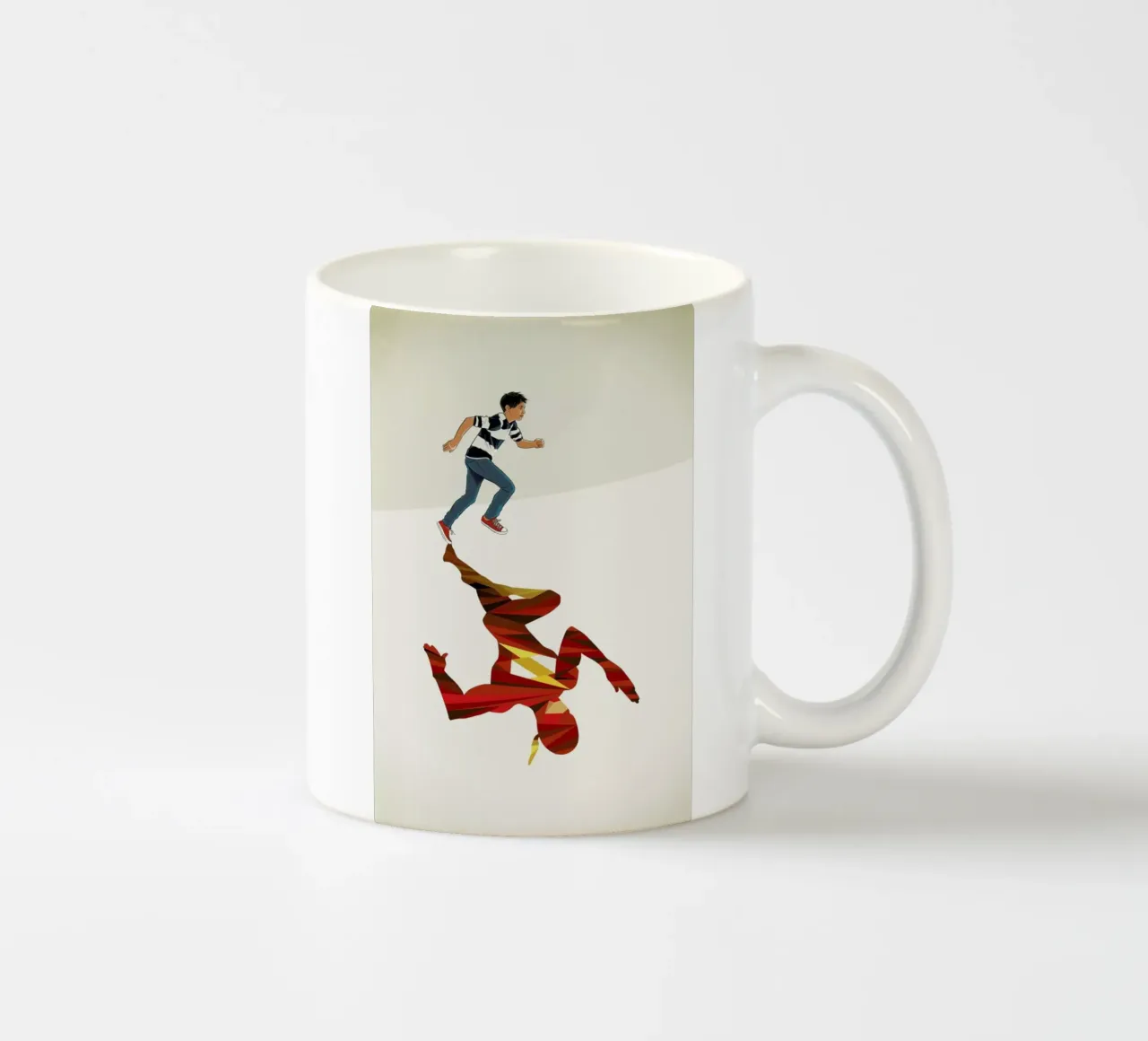 Super Shadows Scarlet Speedster 2 tazza in ceramica da Jason Ratliff