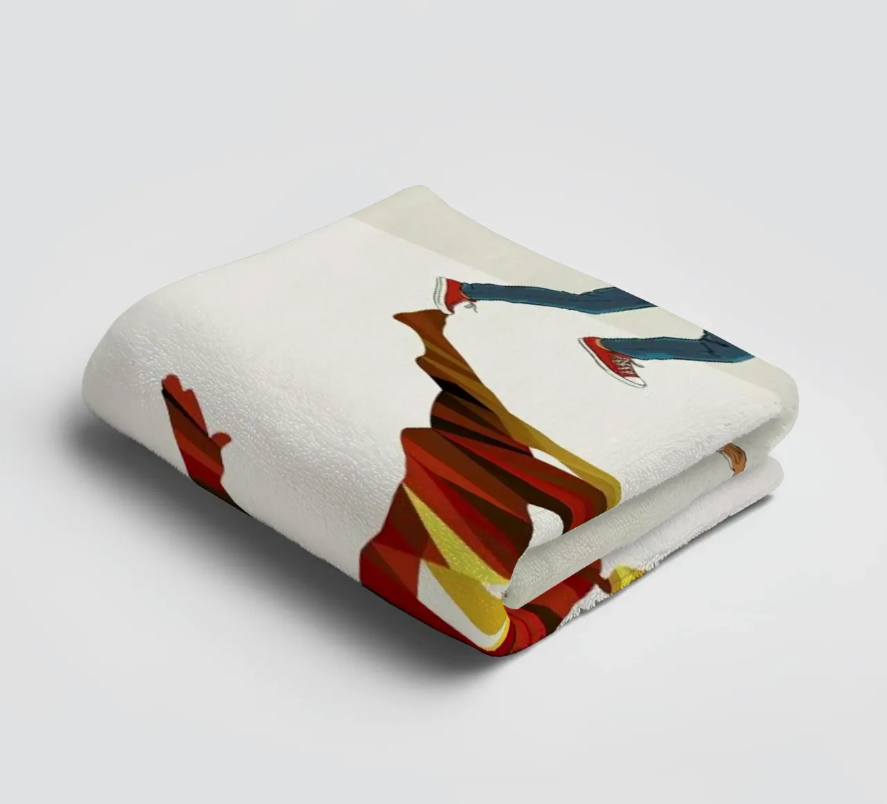 Super Shadows Scarlet Speedster 2 asciugamano da bagno da Jason Ratliff
